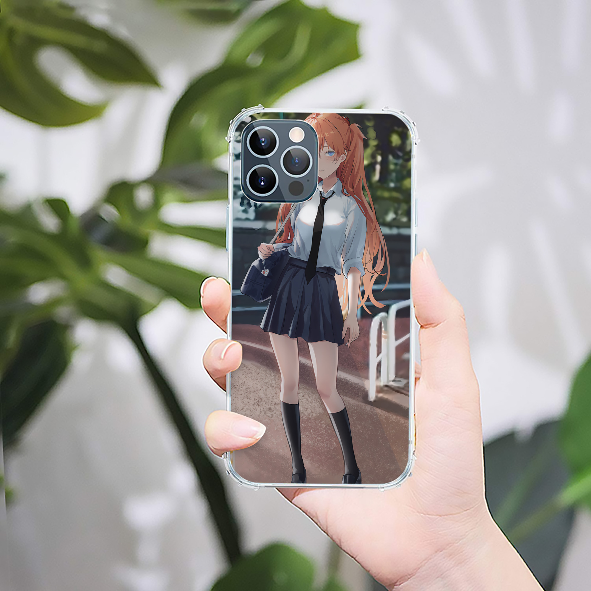 （画像用） EVA 新世紀エヴァンゲリオン 【iPhone 12シリーズ対応】透明スマホケース（クリアソフトケース）
